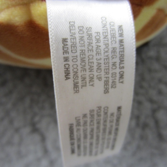 Lil' Huggy Nathan the Giraffe‎ Stuffed Animal by Fiesta 7'' long - Picture 10 of 10